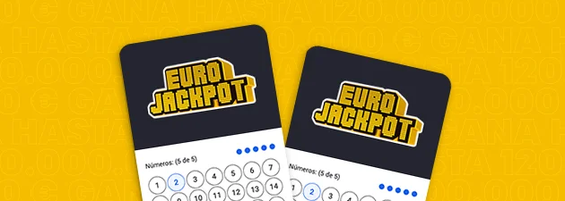 Eurojackpot martes + viernes. 4 €.