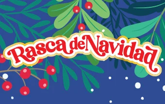 Rasca de Navidad. 5 €.