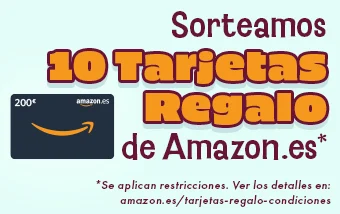  Sorteamos 10 Tarjetas Regalo de Amazon.es