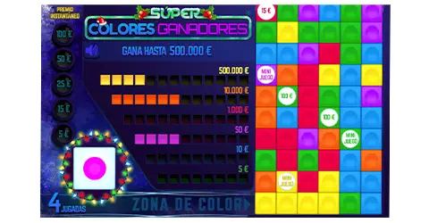 Súper Colores Ganadores