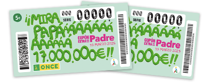 Cupón Extra Día del Padre. 19 de marzo de 2025. 5 €.