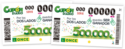 Cupón Diario preimpreso. 