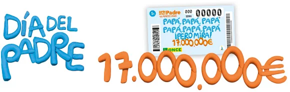 Cupón Extra Día del Padre. 19.03.26. 17.000.000 €.