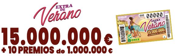 Extra de Verano. 15.000.000 € + 10 premios de 1.000.000 €.
