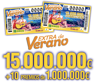 Extra de Verano. 15.000.000 € + 10 premios de 1.000.000 €.