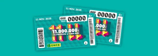 Sorteo 11/11 de la ONCE