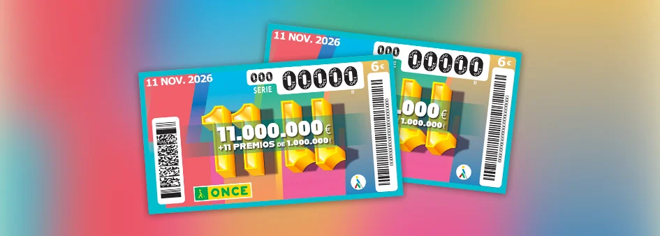 Sorteo 11/11 de la ONCE