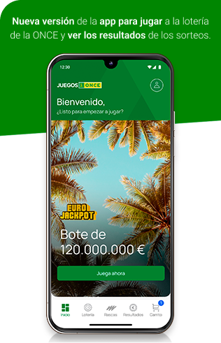 Aplicación oficial con los resultados de todos los sorteos de la ONCE.