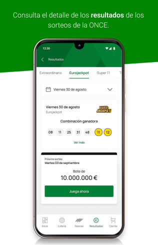 Busca el sorteo de la fecha que desees y descubre los resultados oficiales.
