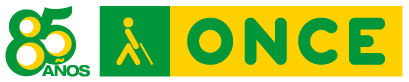 Logotipo de la ONCE, 85 aniversario.