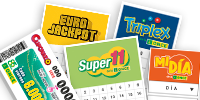 Cuponazo, Eurojackpot, Super 11, Triplex y Mi día