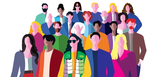 Trabajadores de la ONCE.