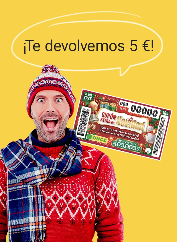 ¡Te devolvemos 5 €!