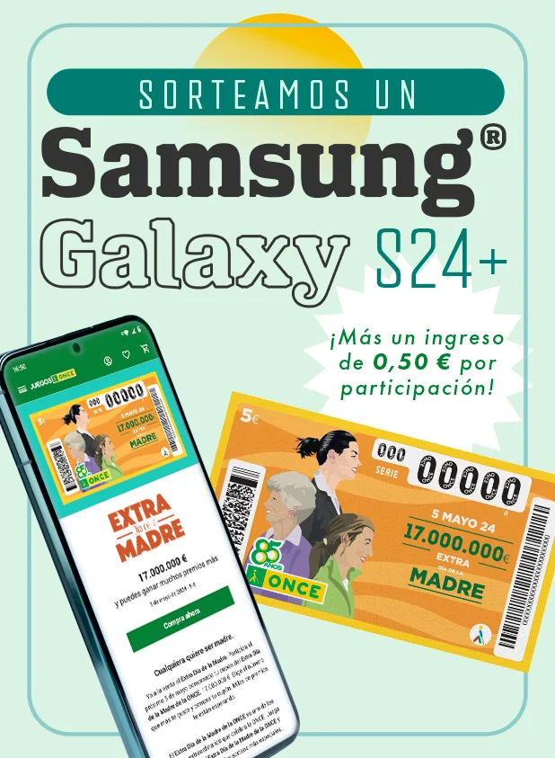 Sorteamos 1 Samsung Galaxy® S24+. ¡Más un ingreso de 0,50 € por participación! Participa.