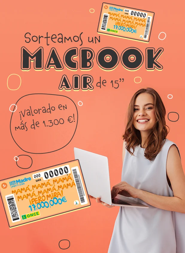 Sorteamos un MacBook Air 15". ¡Valorado en más de 1.300 €! Participa.